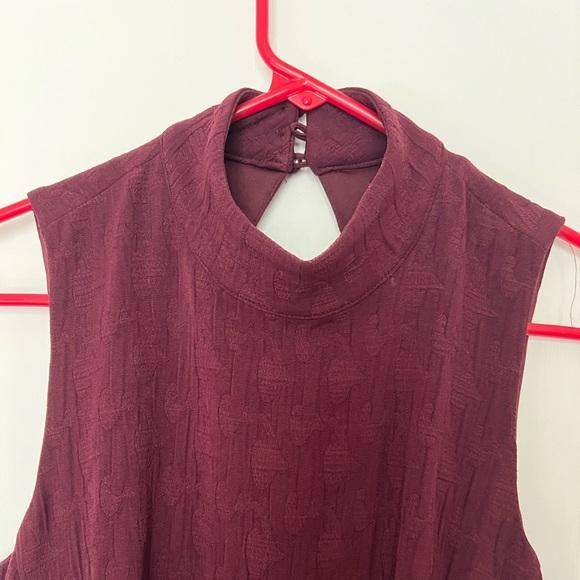 Eva Franco Anthropologie plum jumpsuit size XS - Picture 2 of 7